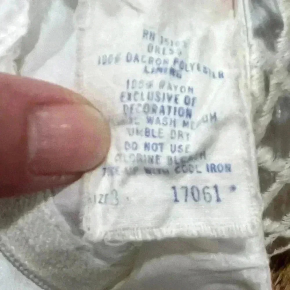 Vintage 1960’s Girls Fancy Party 👗 Dress! C.C brand Amazing Condition - Picture 12 of 13